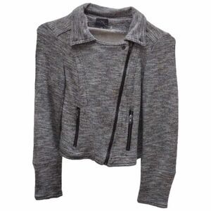Moto Knit Jacket/Sweater By Market & Spruce Size Small!